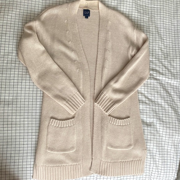 GAP Cotton Cream cardigan - Picture 2 of 6